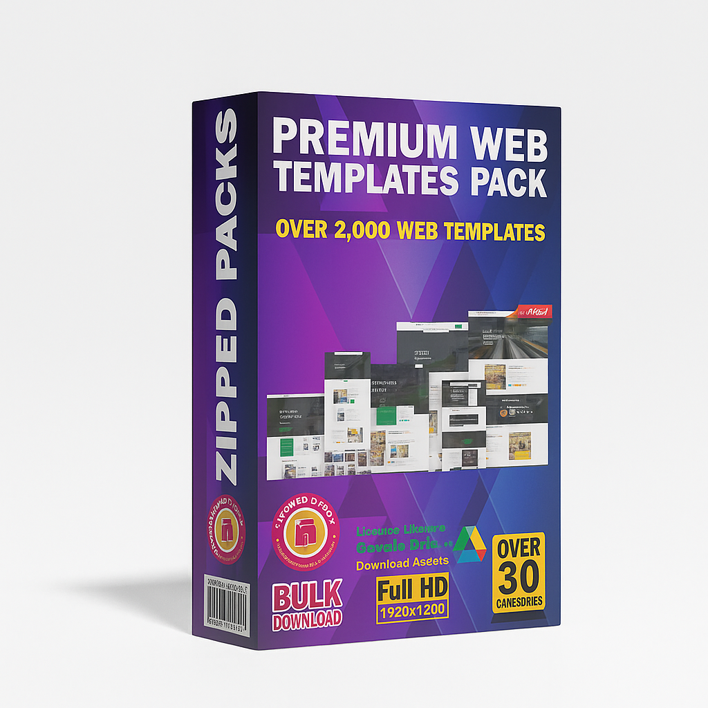 WEB DESIGN TEMPLATES PACK